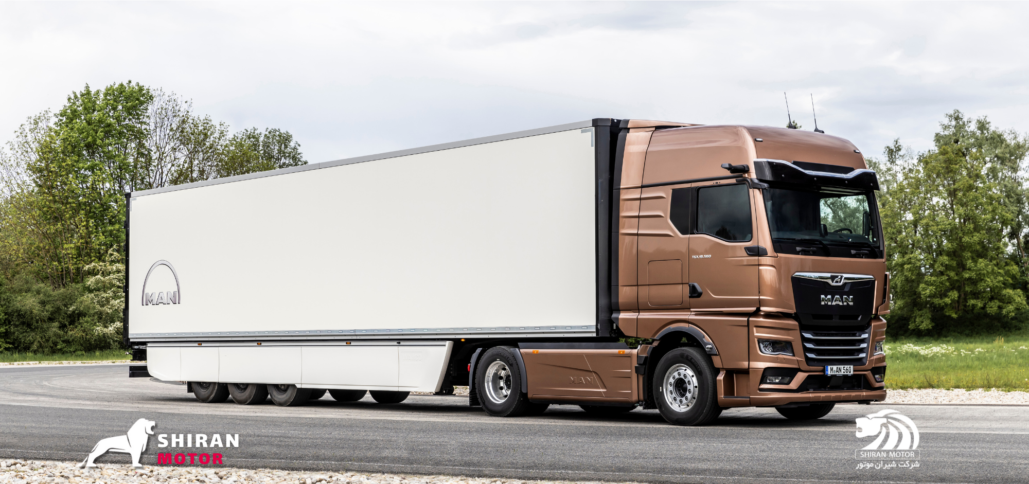 MAN TGX - خودروی سبز سال 2023 با مصرف سوخت 21 لیتر در 100 کیلومتر