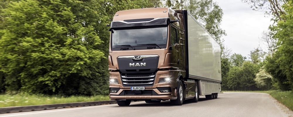 MAN TGX - خودروی سبز سال 2023 با مصرف سوخت 21 لیتر در 100 کیلومتر